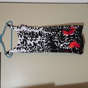 Nine West Graphic Print Fit and Flare Dress Size 4